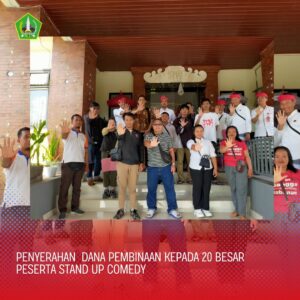 KEGIATAN BID. 4 Hari Kamis, 17 Juli 2025. Penyerahan Dana Pembinaan kepada 20 Besar Peserta Sta