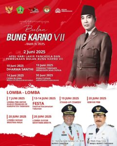 🇮🇩 PERINGATAN BULAN BUNG KARNO VII TAHUN 2025 🇮🇩Badan Kesatuan Bangsa dan Politik Kabupaten