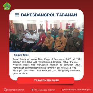 Rapat Persiapan Napak Tilas, Kamis,18 September 2025 di YKP dipimpin oleh Ketua LVRI Provinsi
