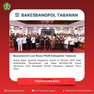 📍 Ruang Rapat Jayaning Singasana, Selasa 14 Oktober 2025Telah dilaksanakan Musyawarah Luar Bias