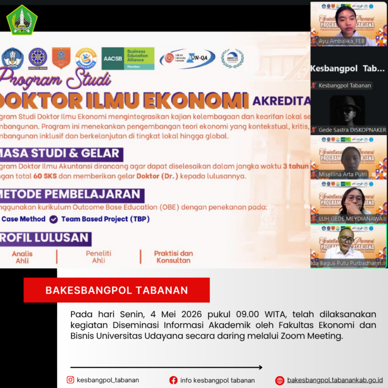 POSTINGAN KESBANGPOL - 04 Mei 2025 - sekretariat